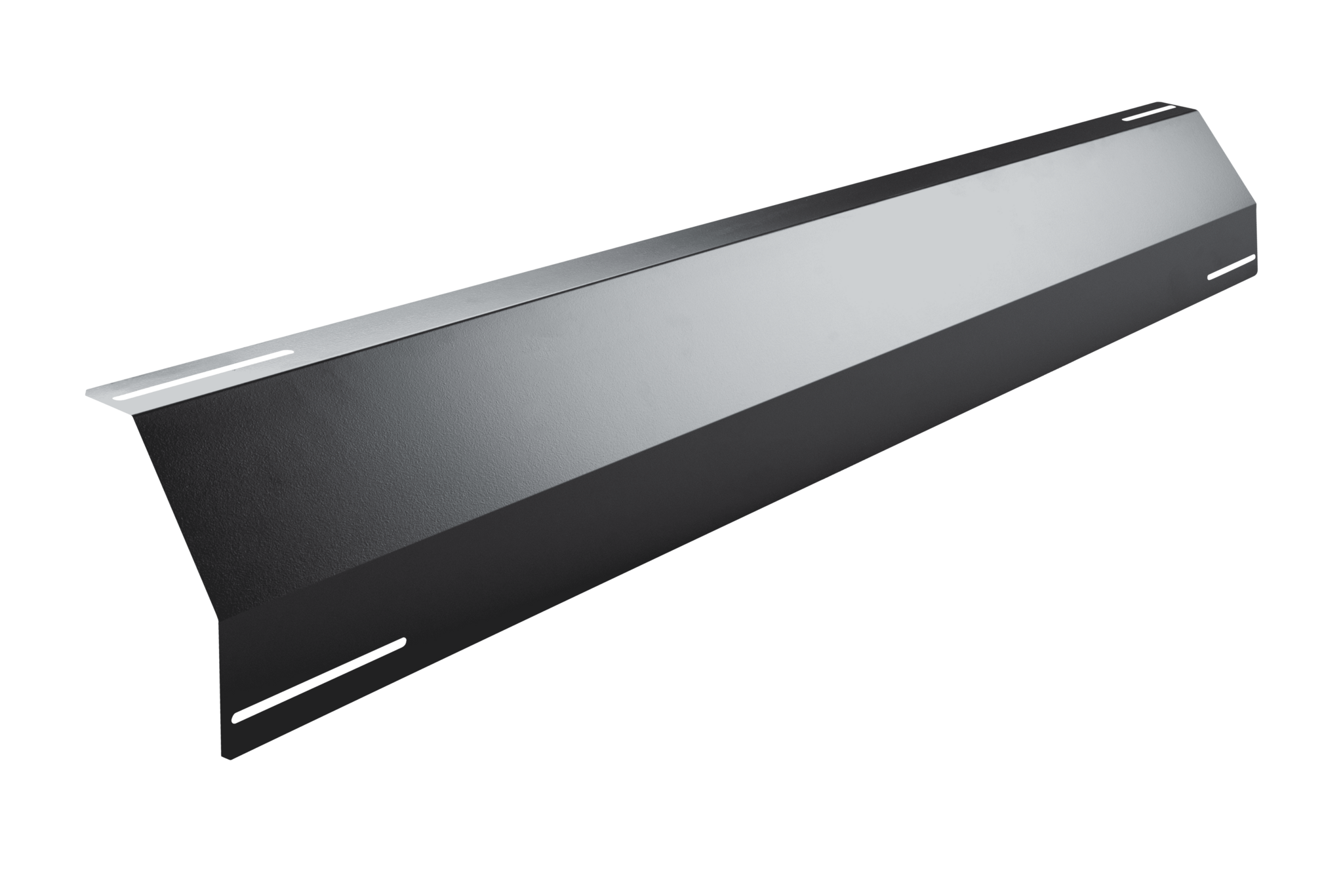 Flatfix Fusion Winddeflector achter 2000 mm ZWART | PB