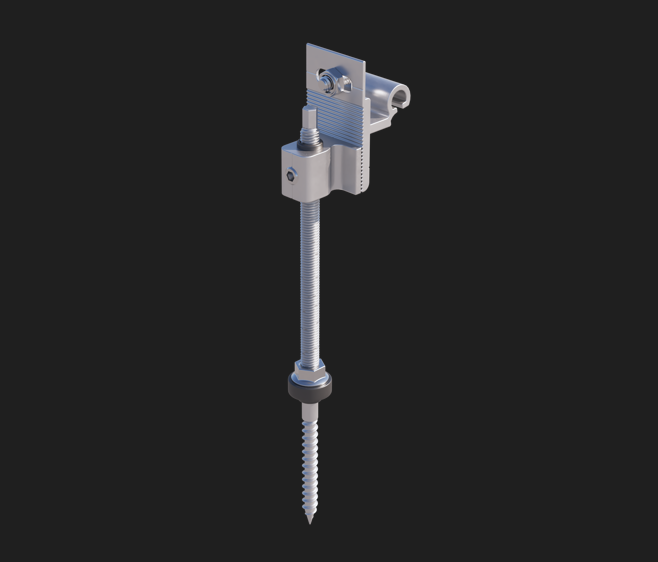 Blubase RoBoost stokschroef M10 x 250 compleet