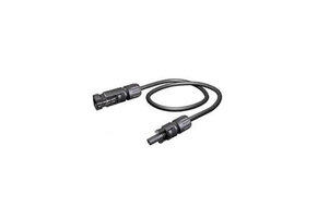 Verlengkabel 4 mm2 zwart MC4 1.0m (Max. 1000 volt installatie)