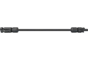 Stäubli koppelkabel 6mm2, 2 mtr MC4 male/female