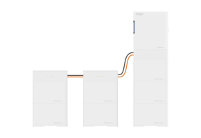 ESYsunhome HM20 all-in-one thuisbatterij 70 kWh 3-fase - 20 kW