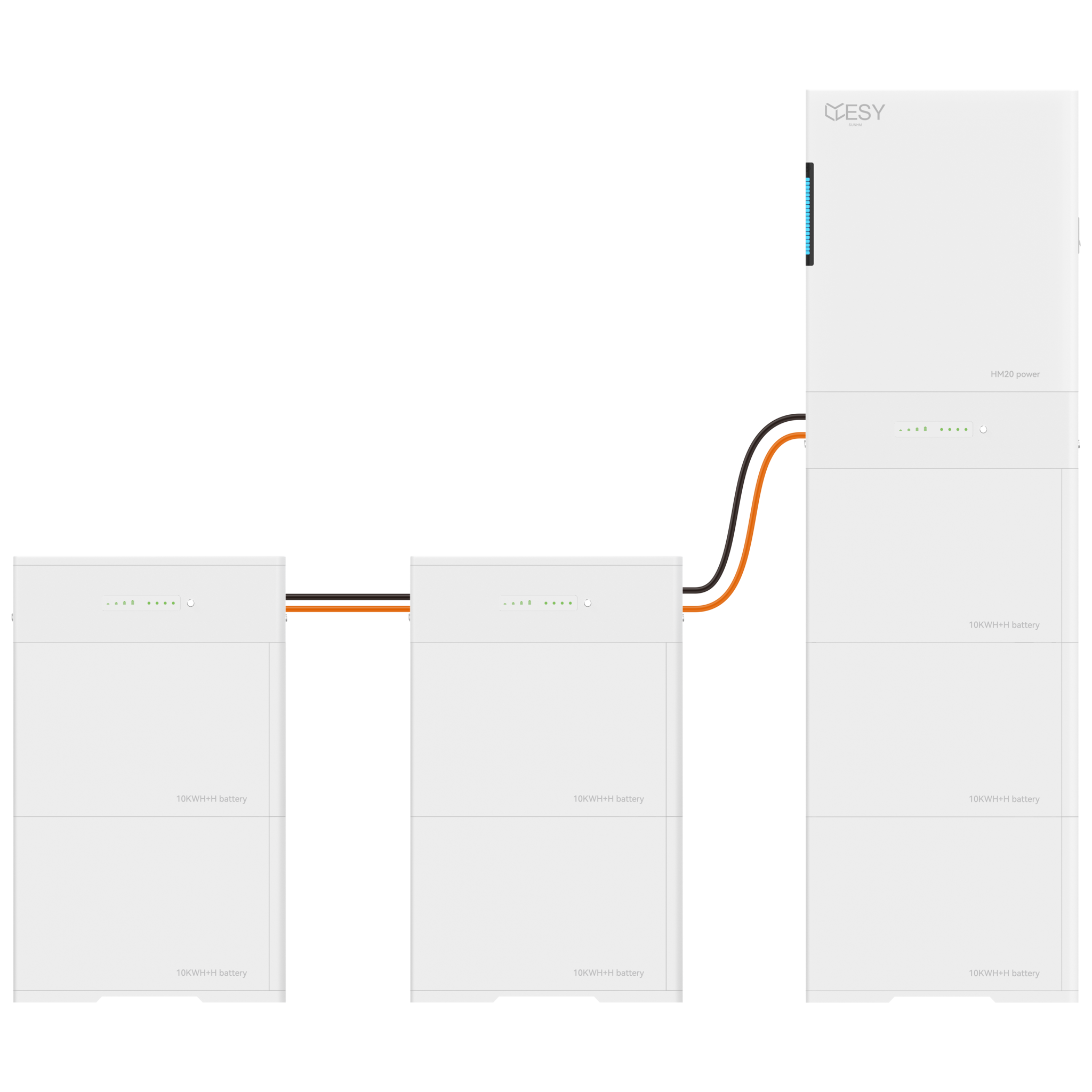 ESYsunhome HM20 all-in-one thuisbatterij 70 kWh 3-fase - 20 kW