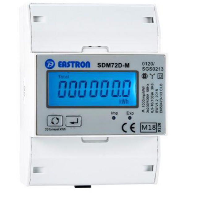 Alfen 3-fase energiemeter 100A Modbus RS485