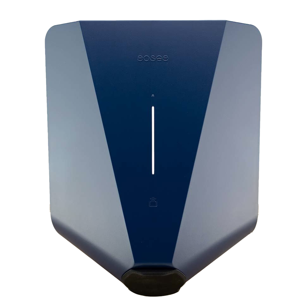 Easee Charge Up Front Cover Blue