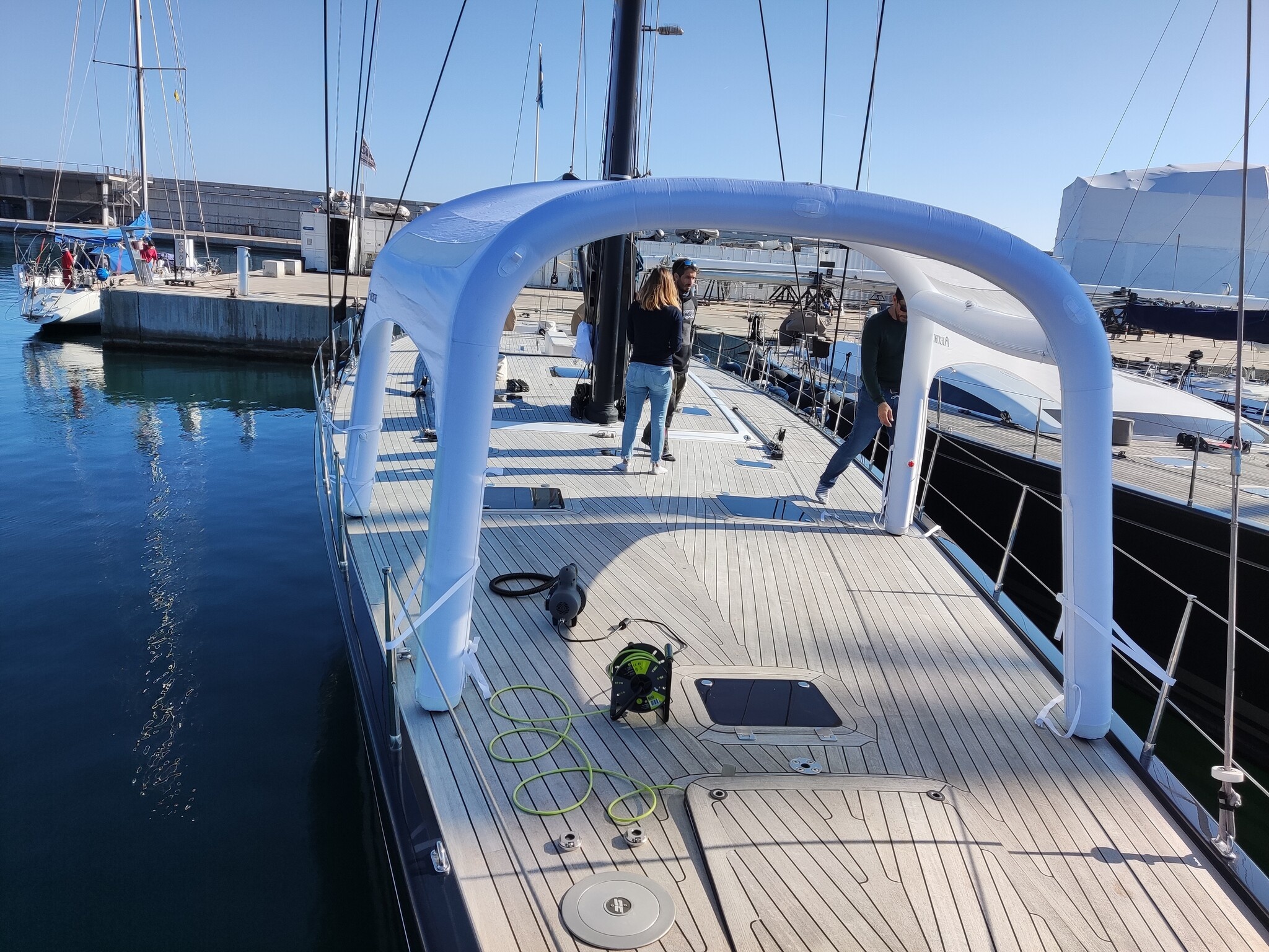 Deckzelt M aufblasbares Bimini