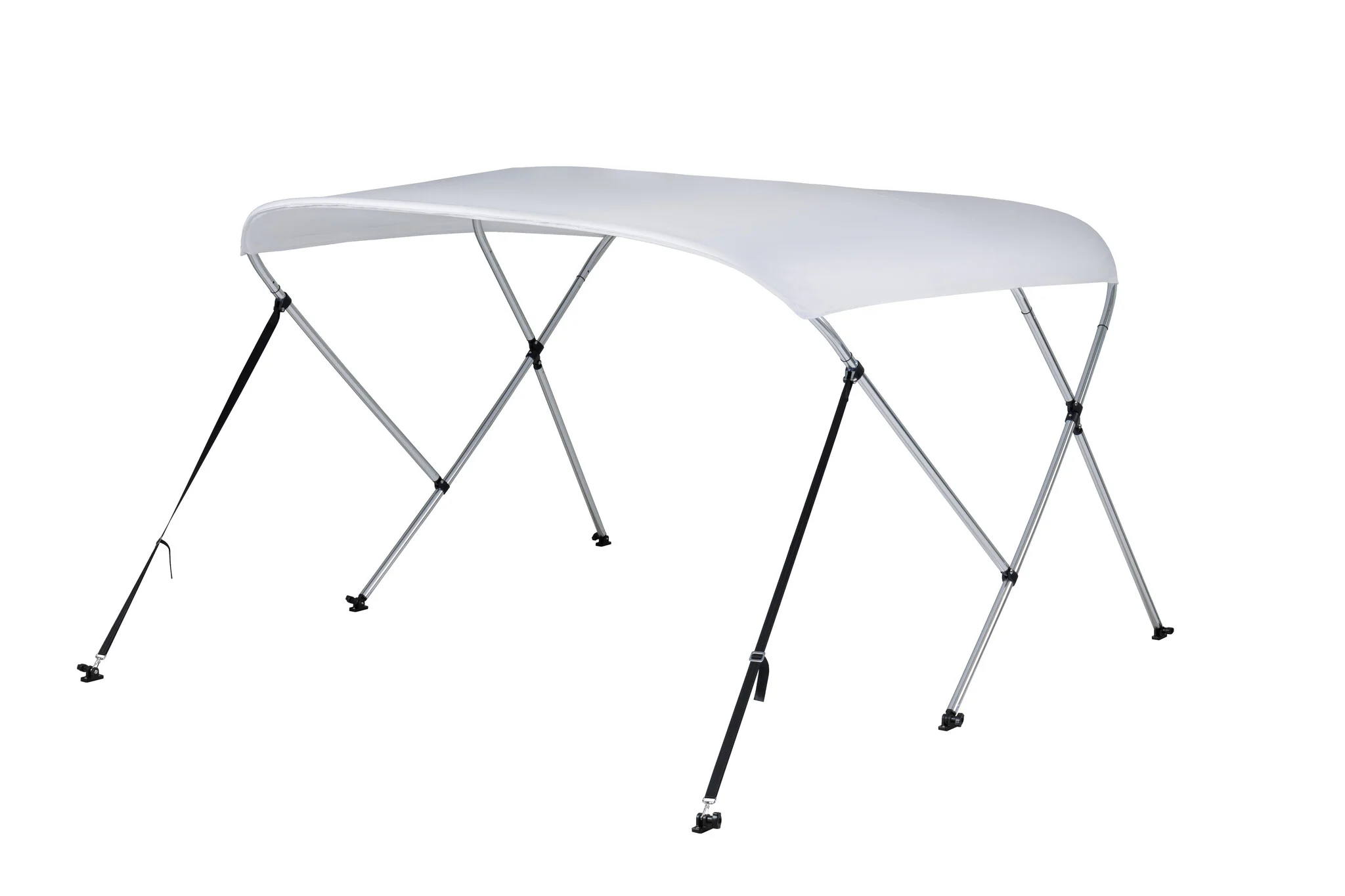 NALUX Bimini-Top mit 3 Bügeln – Höhe 91 cm – Breite 231–243 cm