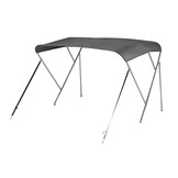 NALUX Edelstahl-Bimini-Top mit 3 Bügeln – Höhe 137 cm – Breite 246–261 cm