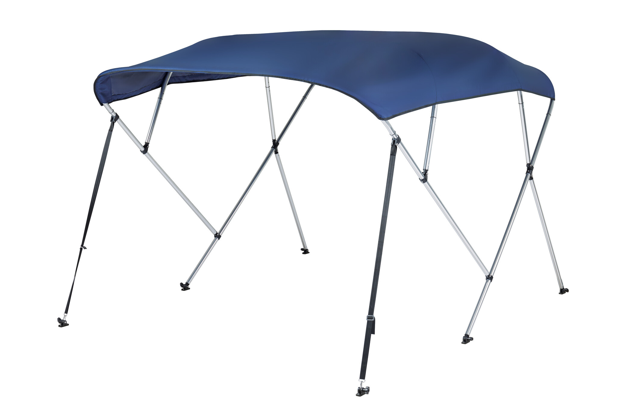 NALUX Bimini-Top mit 4 Bügeln – Höhe 137 cm – Breite 216–228 cm