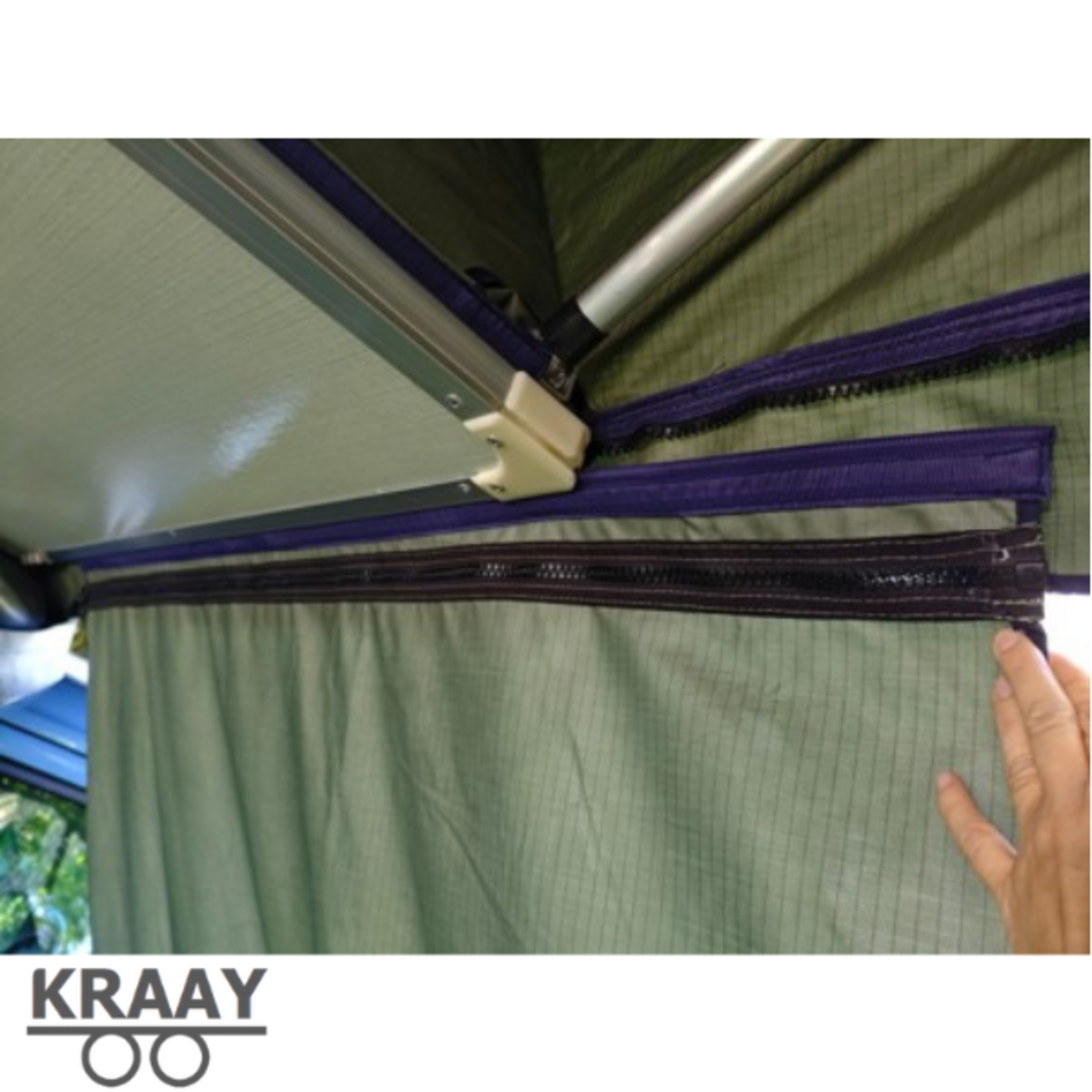 Gordigear Zijwand Soft Cover Daktent Gordigear