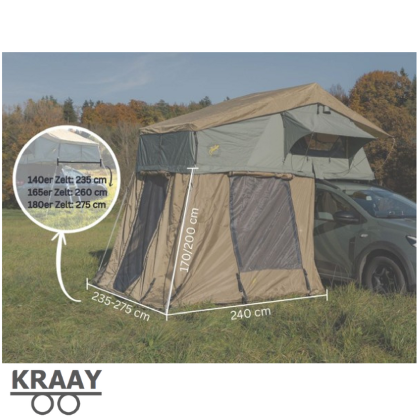 Gordigear Tanami Plus Ondertent Gordigear - Div. Afmetingen