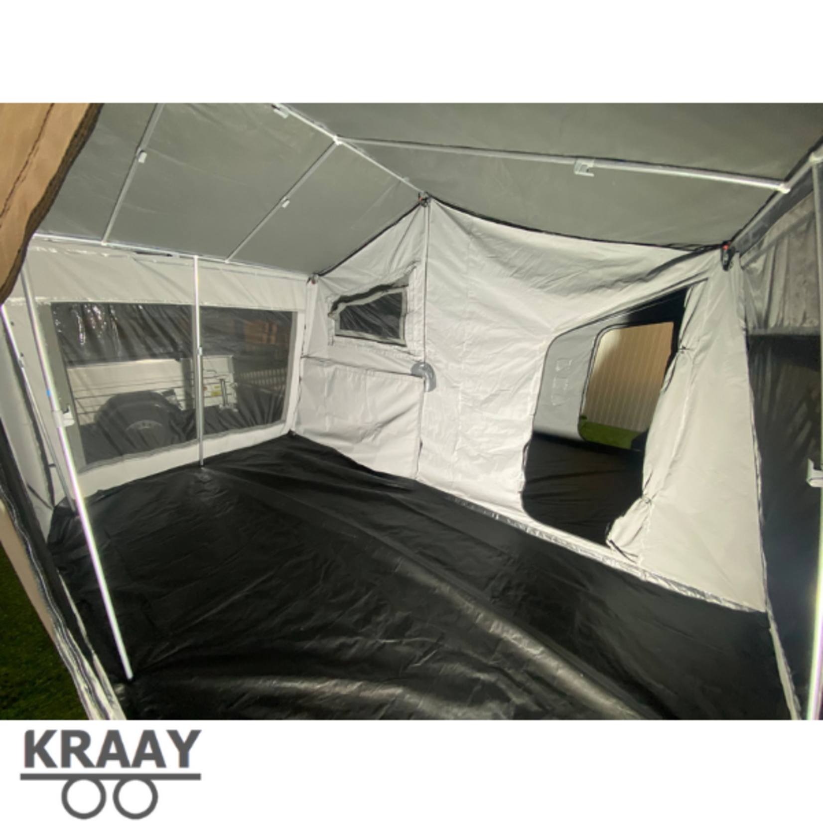 Gordigear Gordigear Taiga Voortent Urban Grey