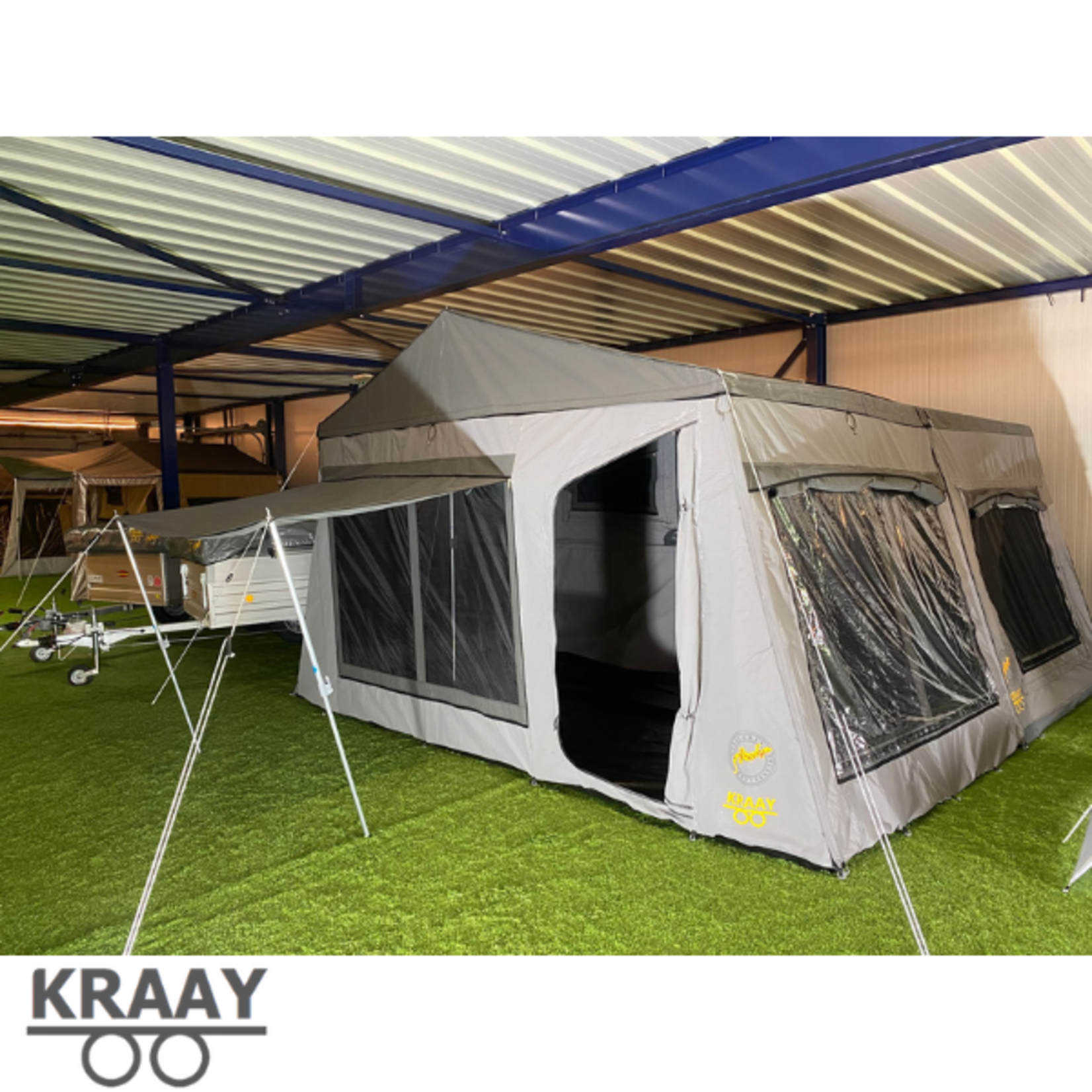 Gordigear Gordigear Taiga Voortent Urban Grey