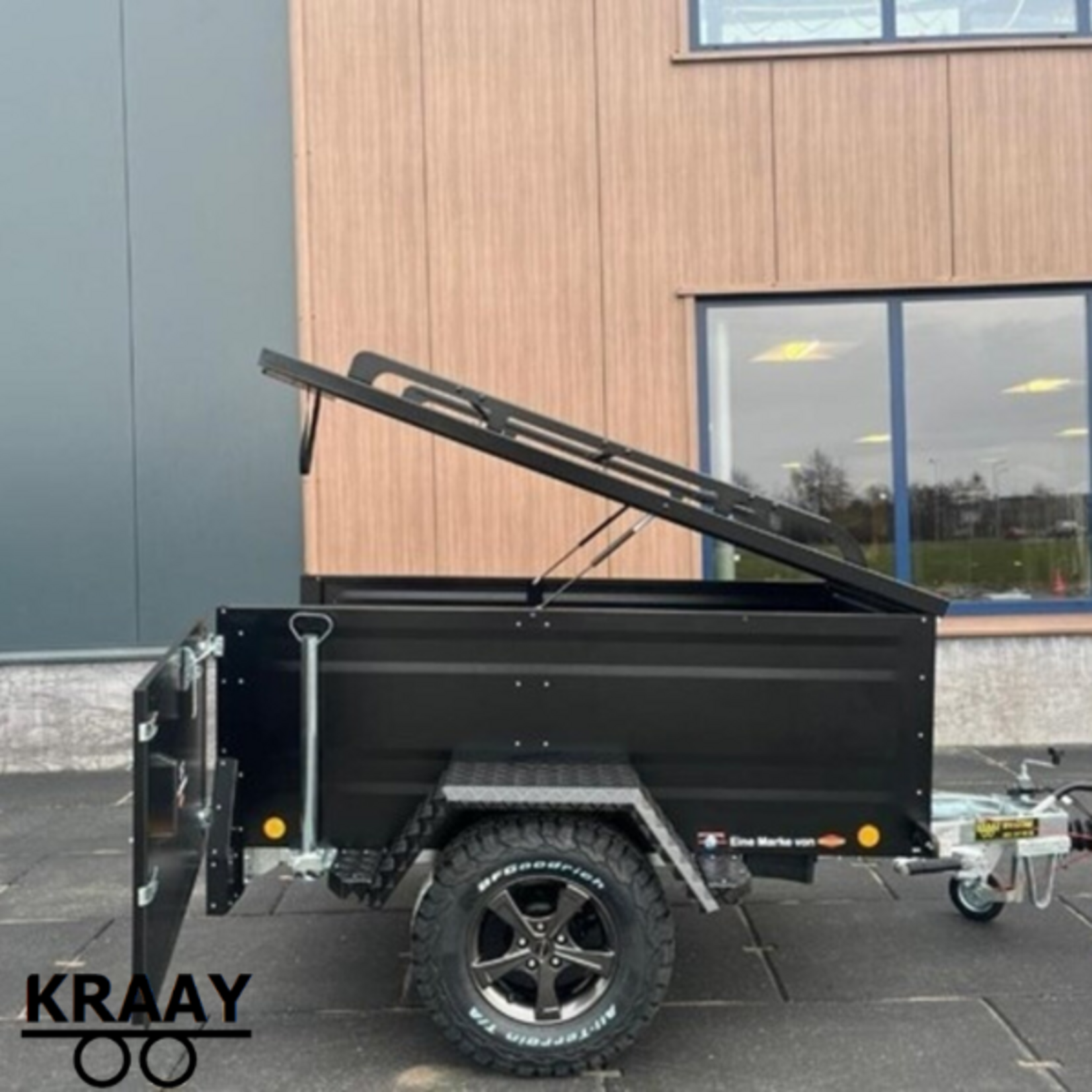 Bockmann Böckmann KT-EB2 Off-Road Look Black Edition | 202x107x67 Cm | 1.000 Kg | Geremd