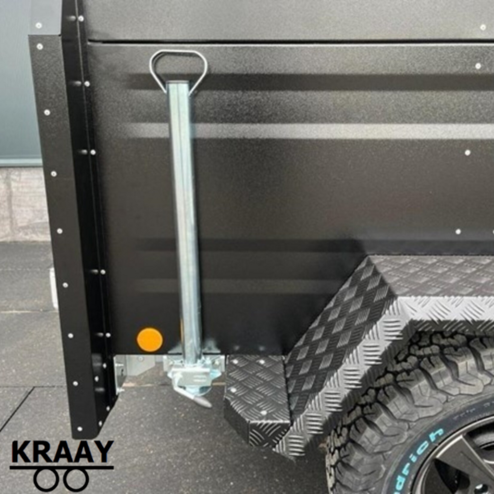 Bockmann Böckmann KT-EB2 Off-Road Look Black Edition | 202x107x67 Cm | 1.000 Kg | Geremd