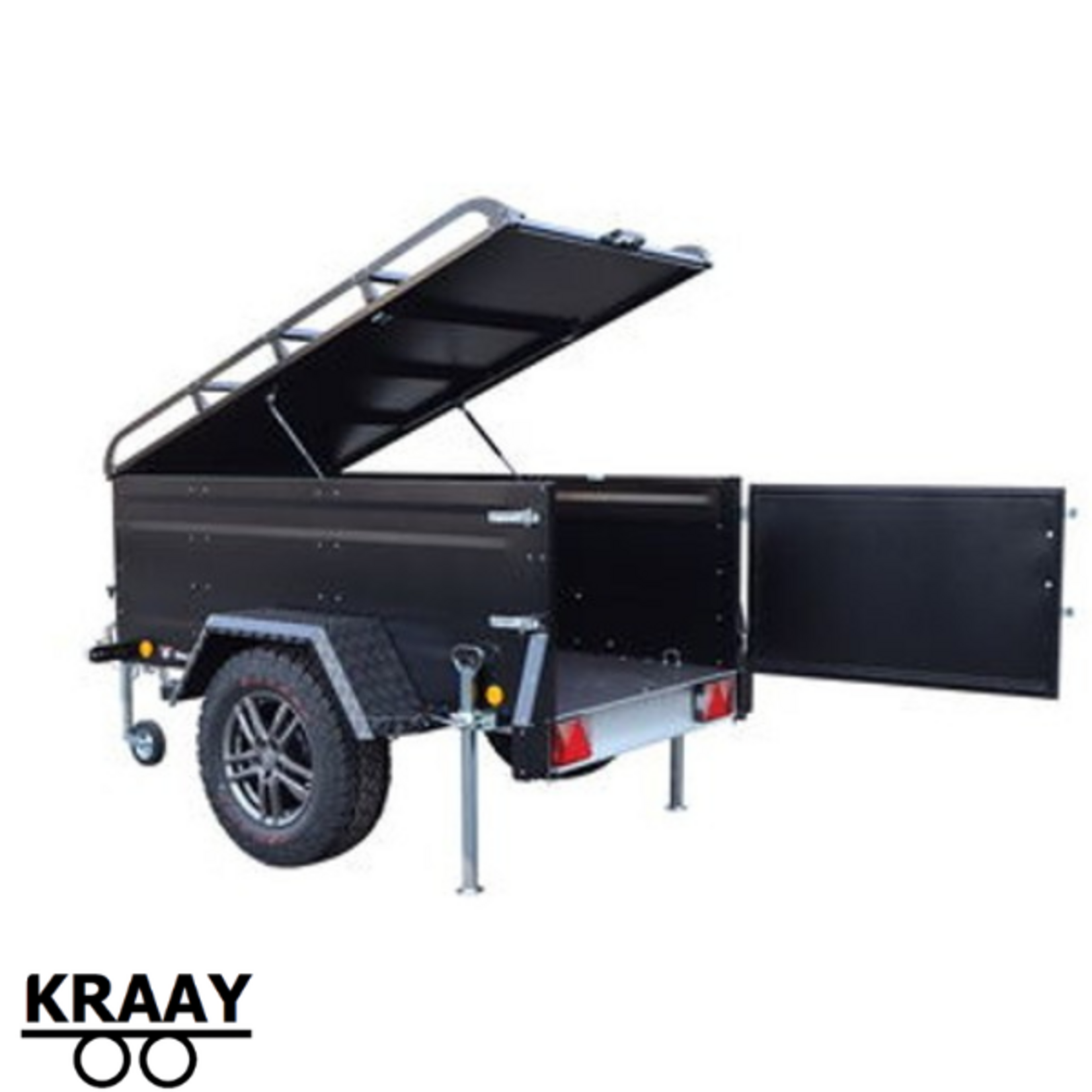Bockmann Böckmann KT-EB2 Off-Road Look Black Edition | 202x107x67 Cm | 1.000 Kg | Geremd