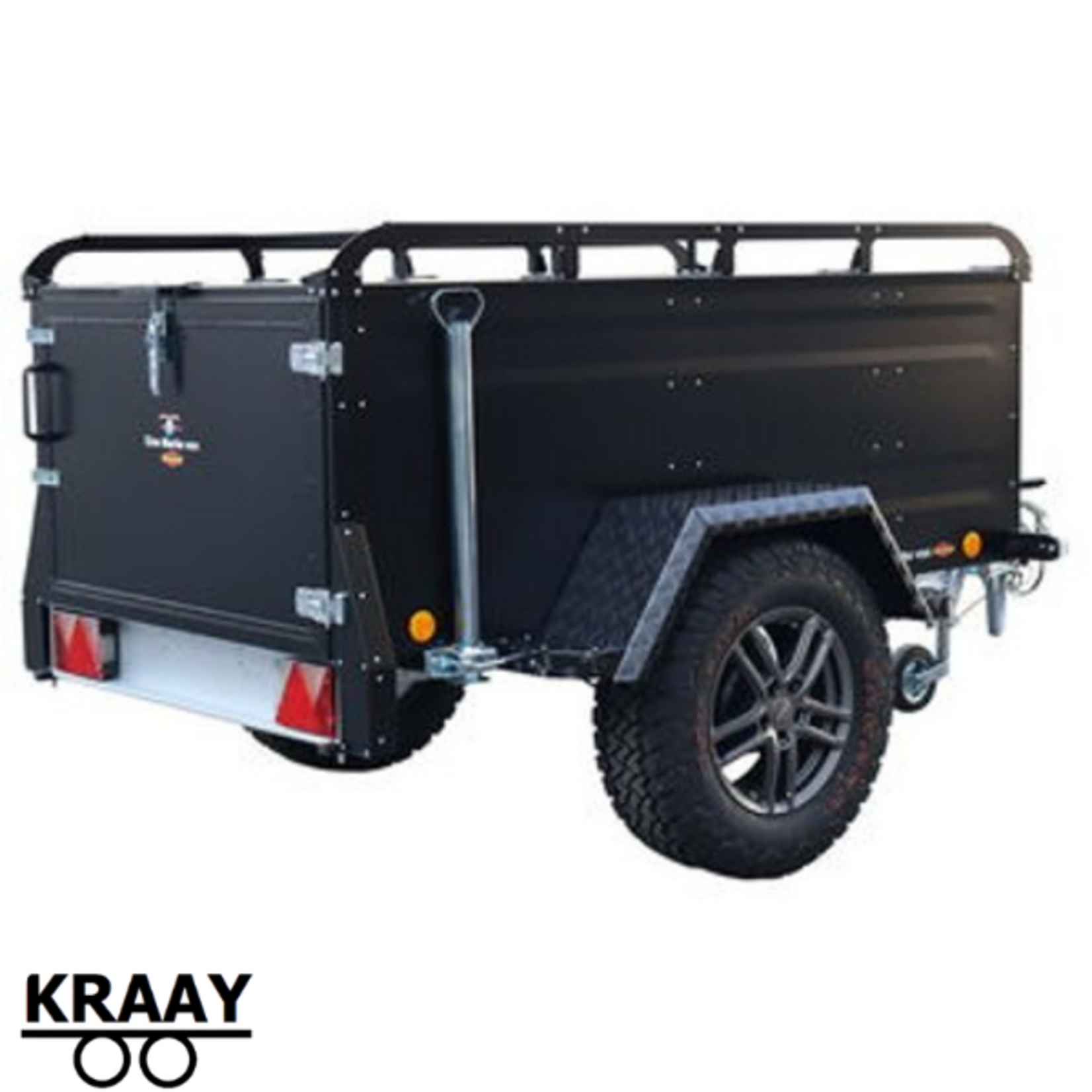 Bockmann Böckmann KT-EB2 Off-Road Look Black Edition | 202x107x67 Cm | 1.000 Kg | Geremd