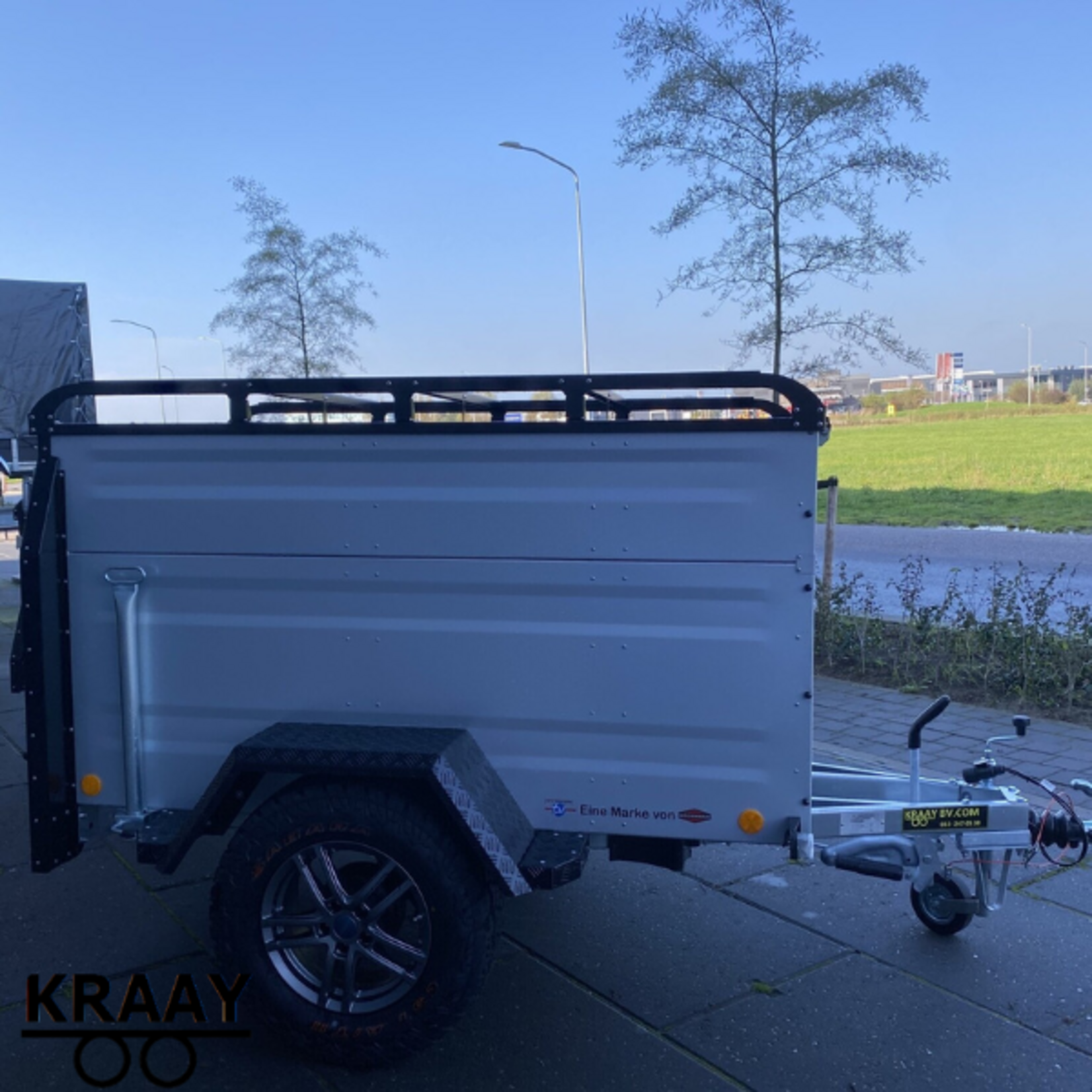 Bockmann Böckmann KT-EB2 + Off-Road Look Zilver Edition | 202x107x102 Cm | 1.000 Kg | Geremd