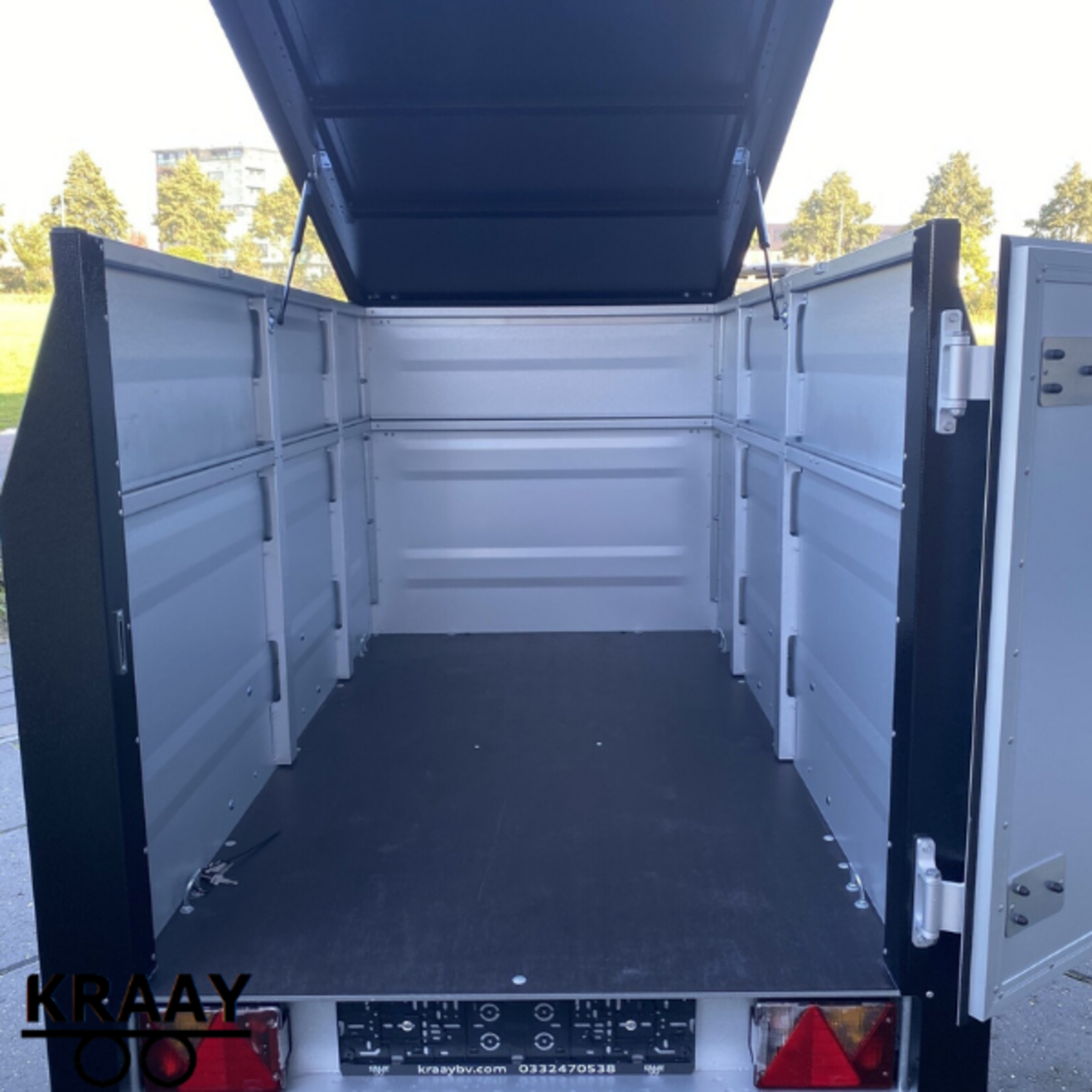 Bockmann Böckmann KT-EB2 + Off-Road Look Zilver Edition | 202x107x102 Cm | 1.000 Kg | Geremd