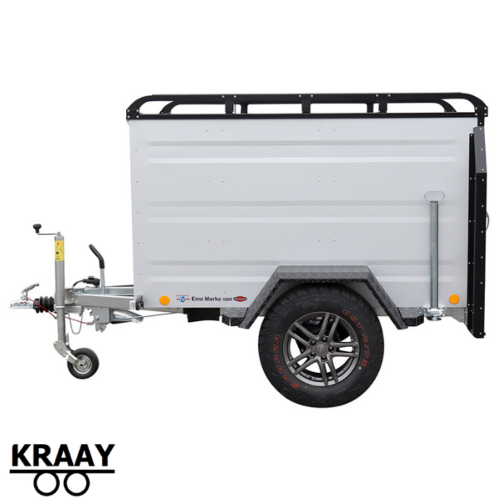 Bockmann Böckmann KT-EB2 + Off-Road Look Zilver Edition | 202x107x102 Cm | 1.000 Kg | Geremd