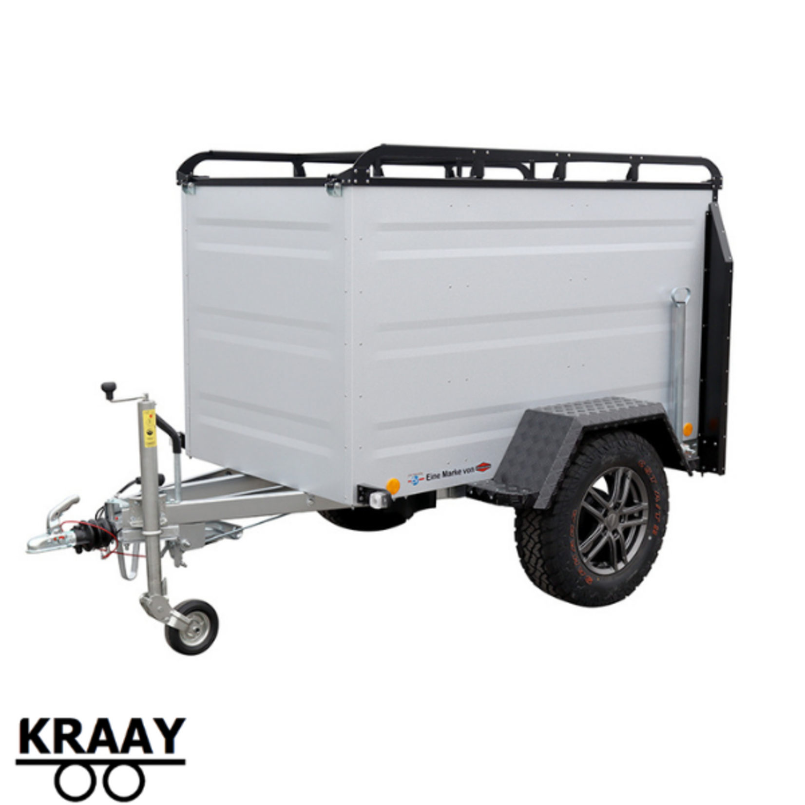 Bockmann Böckmann KT-EB2 + Off-Road Look Zilver Edition | 202x107x102 Cm | 1.000 Kg | Geremd