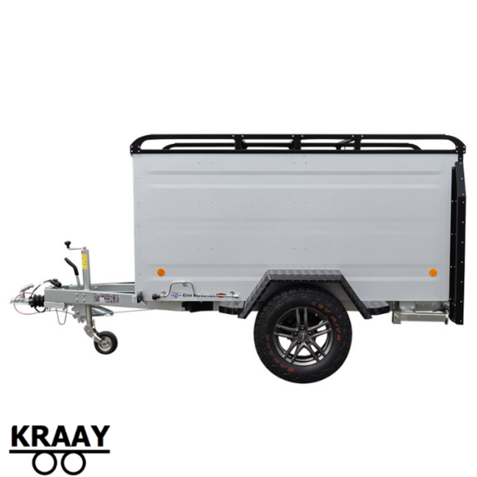 Bockmann Bockmann KT-EB3 + Off-Road Look Zilver Edition | 243 x 123 x 106 Cm | 1.300 Kg | Geremd