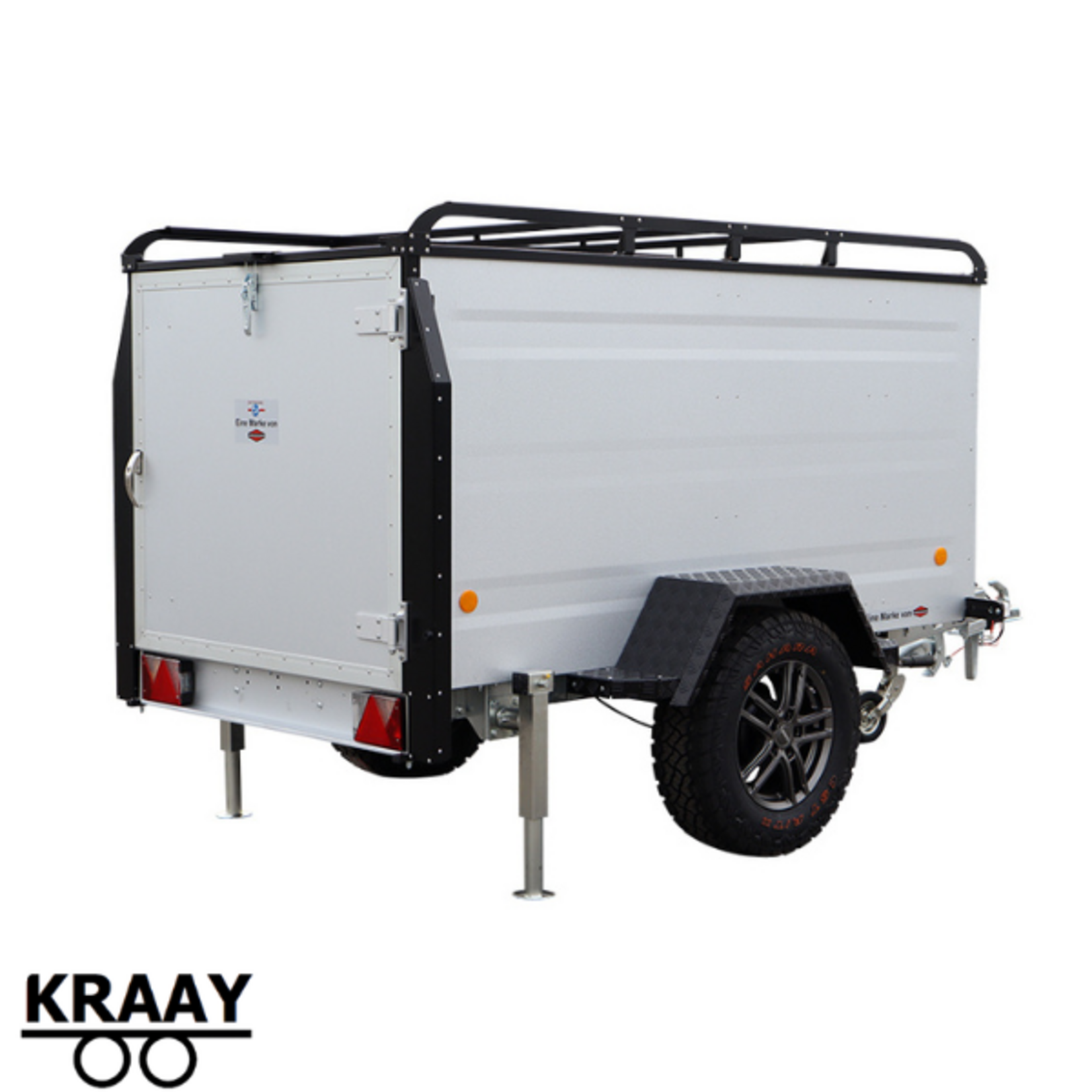 Bockmann Bockmann KT-EB3 + Off-Road Look Zilver Edition | 243 x 123 x 106 Cm | 1.300 Kg | Geremd