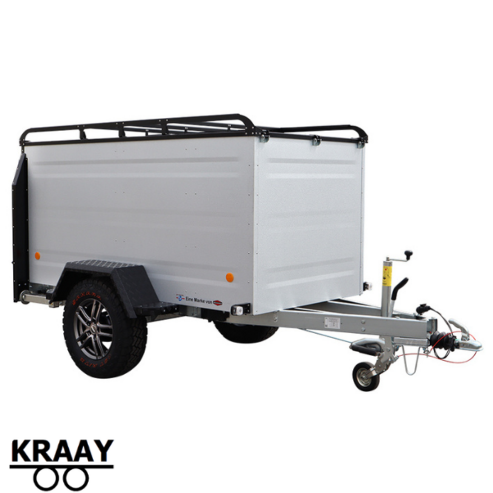 Bockmann Bockmann KT-EB3 + Off-Road Look Zilver Edition | 243 x 123 x 106 Cm | 1.300 Kg | Geremd