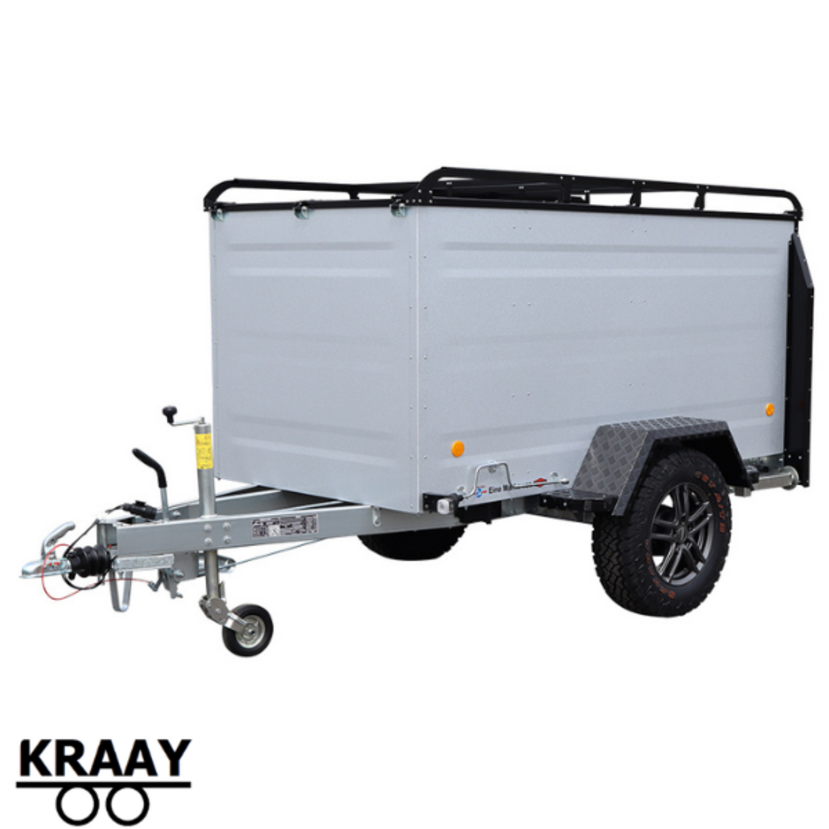 Bockmann Bockmann KT-EB3 + Off-Road Look Zilver Edition | 243 x 123 x 106 Cm | 1.300 Kg | Geremd
