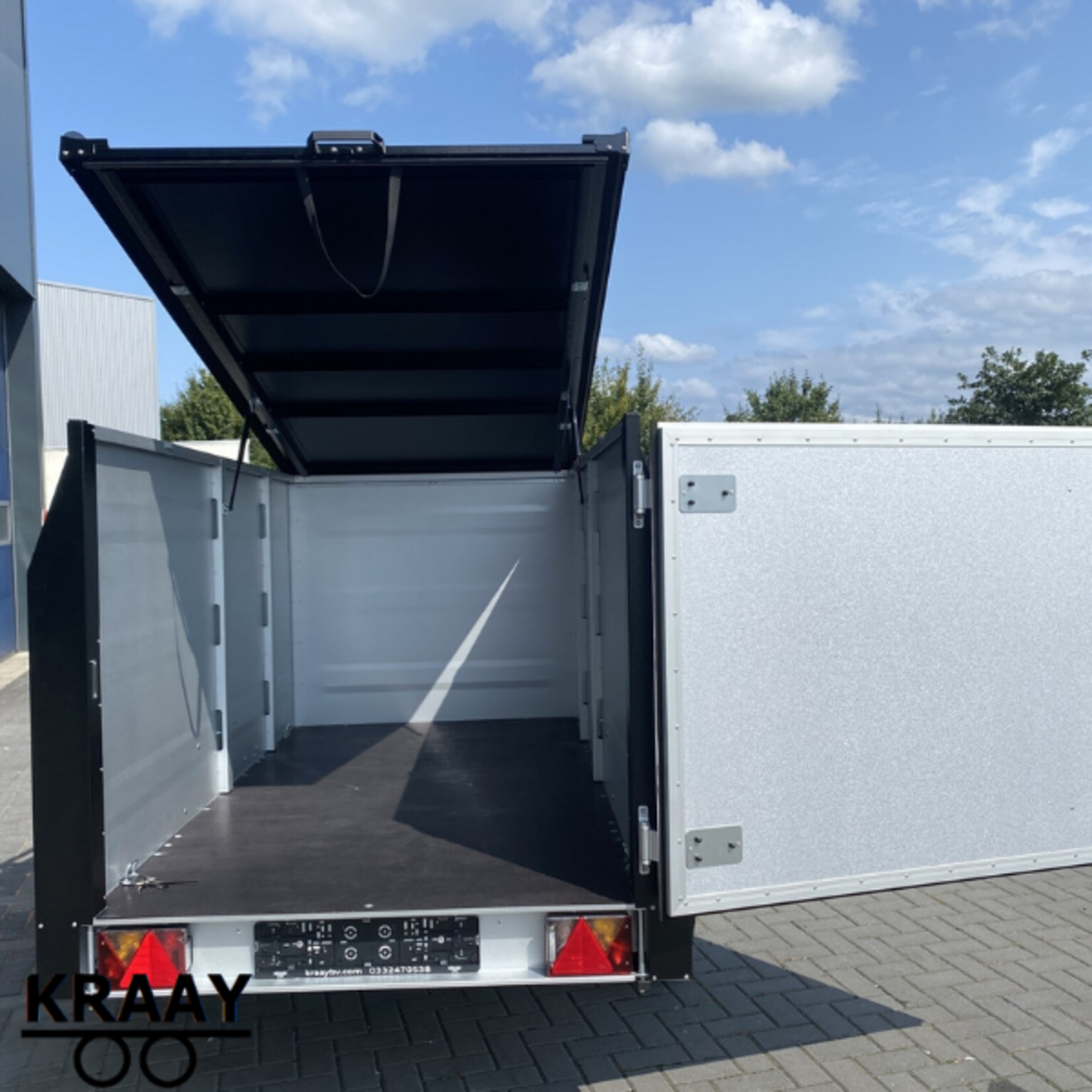 Bockmann Bockmann KT-EB3 + Off-Road Look Zilver Edition | 243 x 123 x 106 Cm | 1.300 Kg | Geremd
