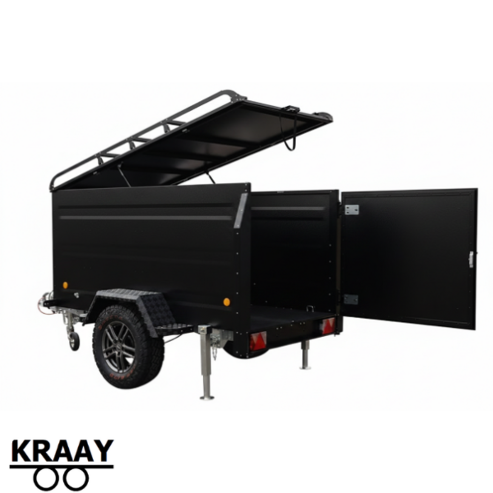 Bockmann Bockmann KT-EB3 + Off-Road Look Black Edition | 243 x 123 x 106 Cm | 1.300 Kg | Geremd