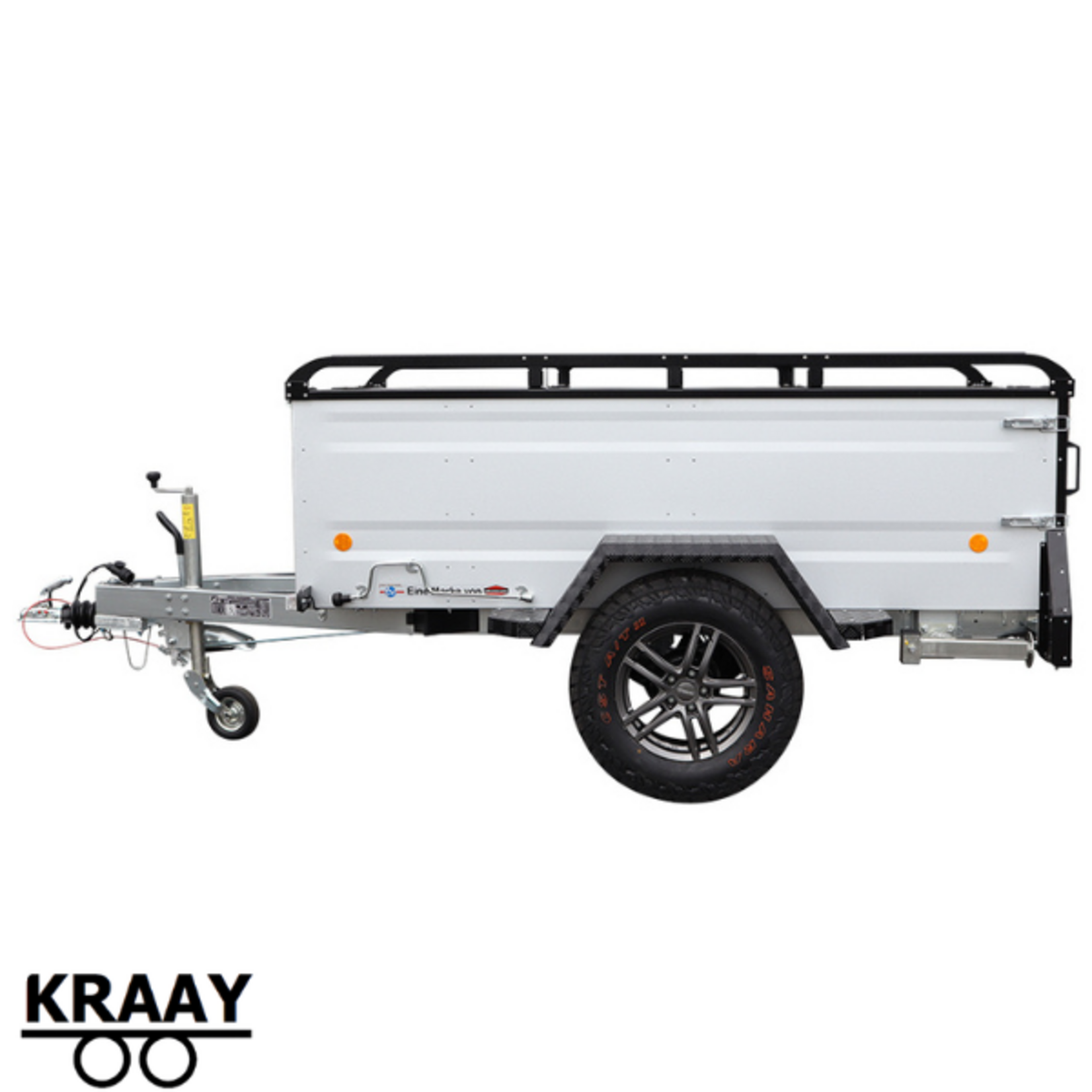 Bockmann Bockmann KT-EB3 Off-Road Look Zilver Edition | 243 x 123 x 66 Cm | 1.300 Kg | Geremd