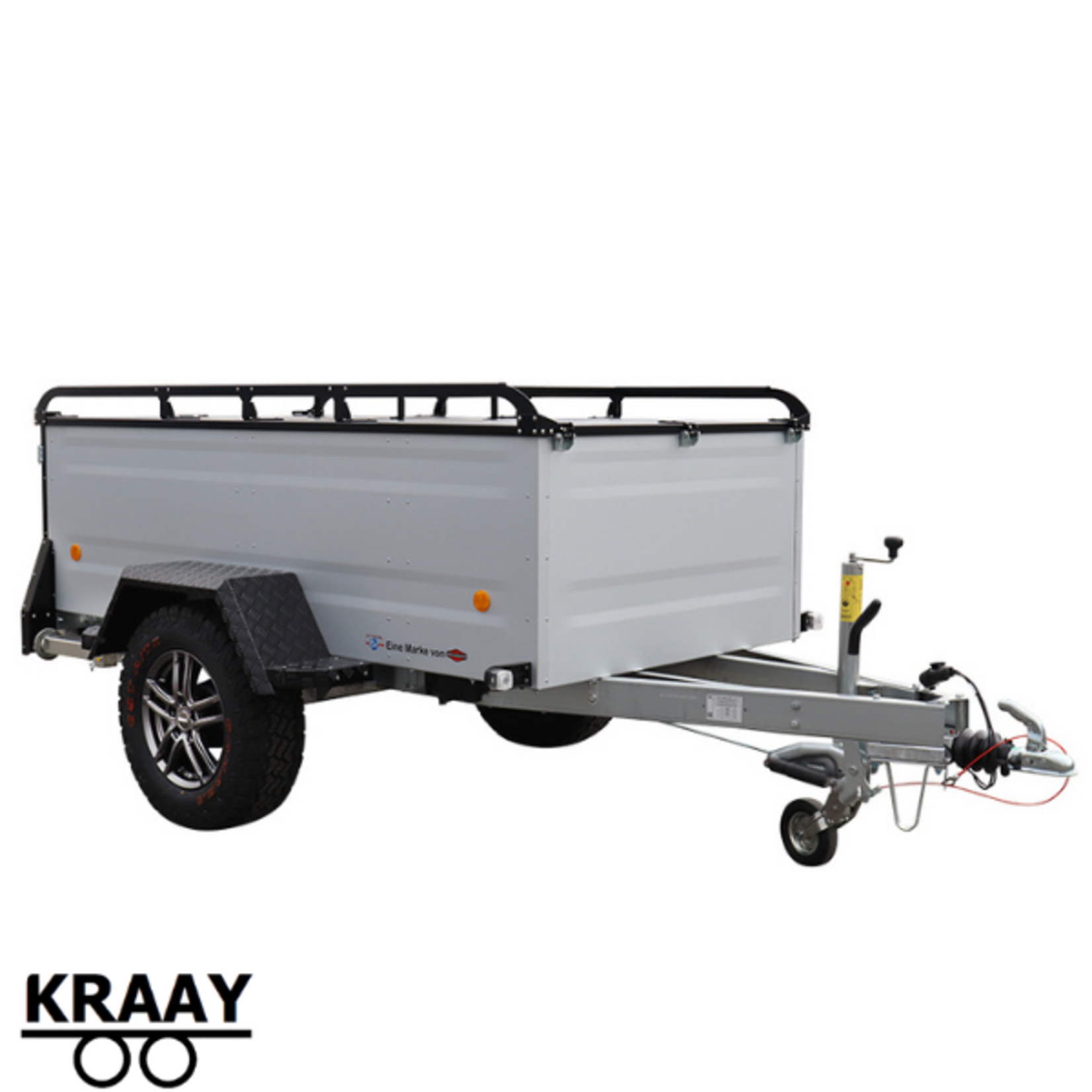 Bockmann Bockmann KT-EB3 Off-Road Look Zilver Edition | 243 x 123 x 66 Cm | 1.300 Kg | Geremd