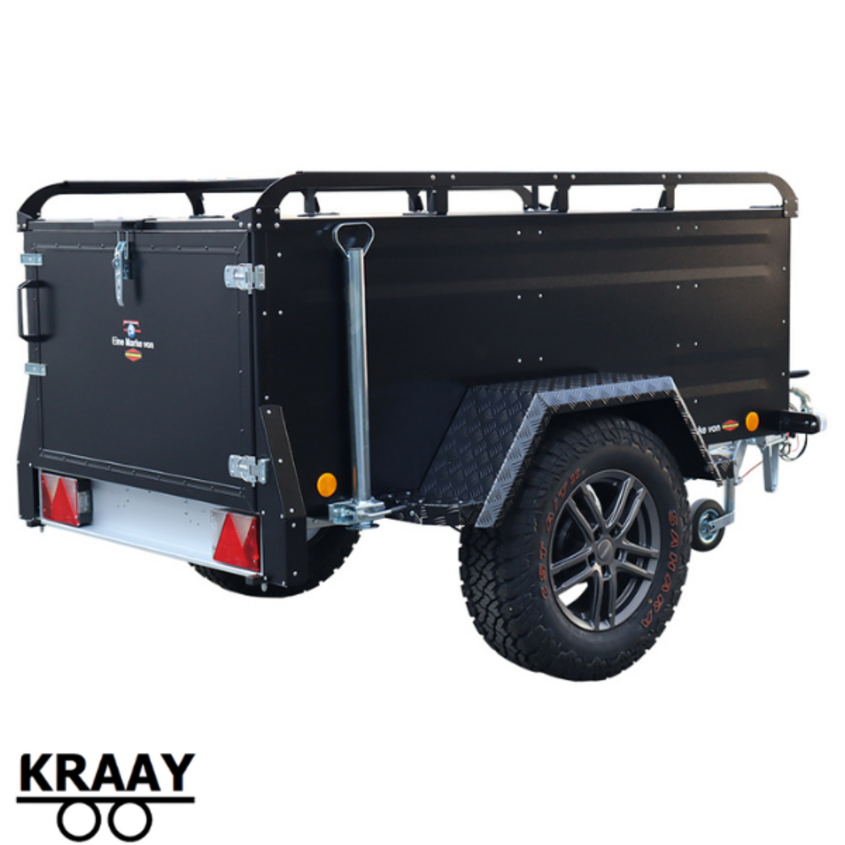 Bockmann Bockmann KT-EB3 Off-Road Look Black Edition | 243 x 123 x 66 Cm | 1.300 Kg | Geremd
