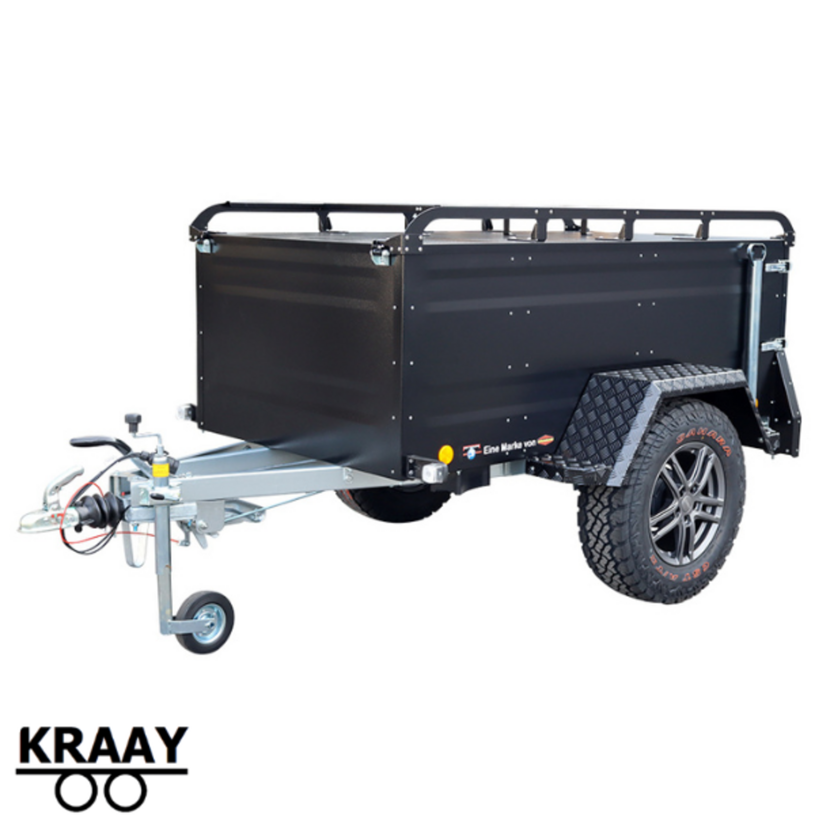 Bockmann Bockmann KT-EB3 Off-Road Look Black Edition | 243 x 123 x 66 Cm | 1.300 Kg | Geremd