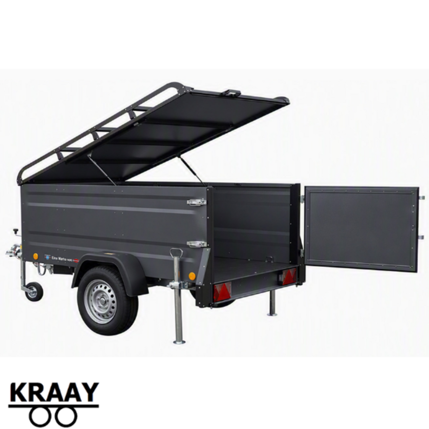 Bockmann Böckmann KT-EB2 Antraciet Edition | 202x107x67 Cm | 1.000 Kg | Geremd