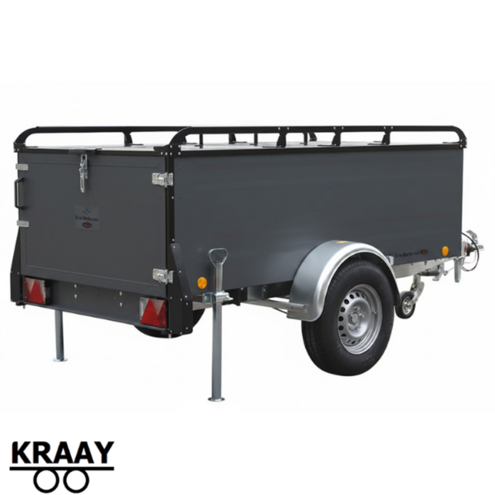 Bockmann Böckmann KT-EB3 Antraciet-Edition | 243x123x66 Cm | 1.300 Kg | Geremd