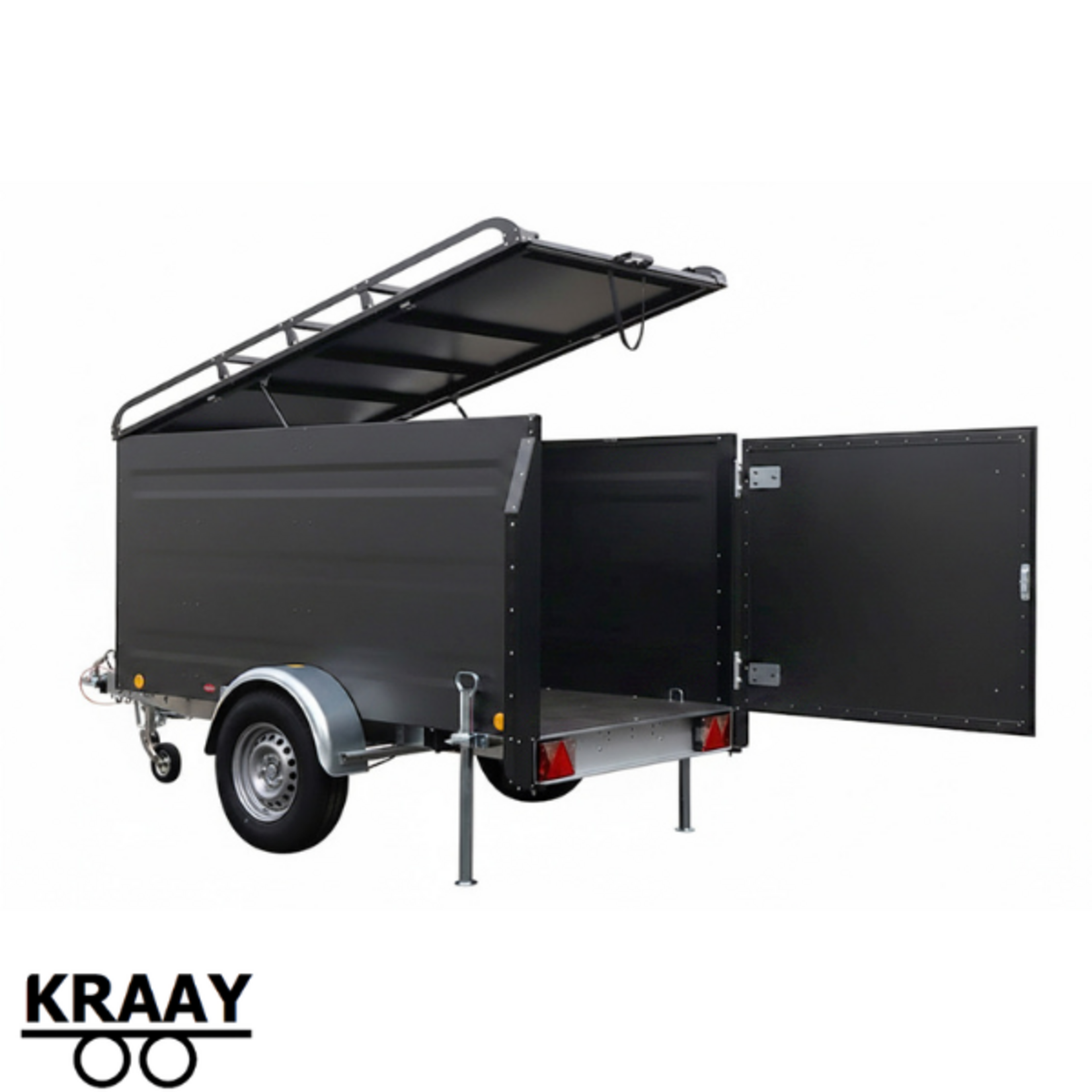 Bockmann Böckmann KT-EB3 + Antraciet Edition | 243x123x106 Cm | 1.300 Kg | Geremd