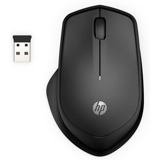 Hewlett Packard HP 280 Silent | Draadloze Muis | Links- en Rechtshandig | RF | 1200 DPI | Zwart
