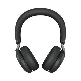 Jabra Evolve2 75 | Draadloze On-Ear Headset | ANC | RF | USB-A | Zwart | 2e Kans (refurbished)