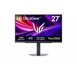 LG UltraGear 27G810A-B | 27" 4K UHD IPS Gaming Monitor | 3840x2160 | 180Hz | 1ms | DisplayHDR 400