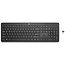Hewlett Packard HP 230 | Draadloos Toetsenbord | met USB-A ontvanger | Zwart