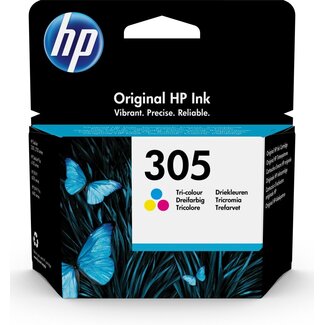 Hewlett Packard HP 305 | Originele Drie-Kleuren Inktcartridge