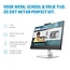 Hewlett Packard HP E24m G4 23,8" | 1920x1080 FHD IPS | 5ms | 99% sRGB | USB-C met 65W Power Delivery | 5MP Pop-up Webcam | Stereo Speakers | Microfoon | Monitor