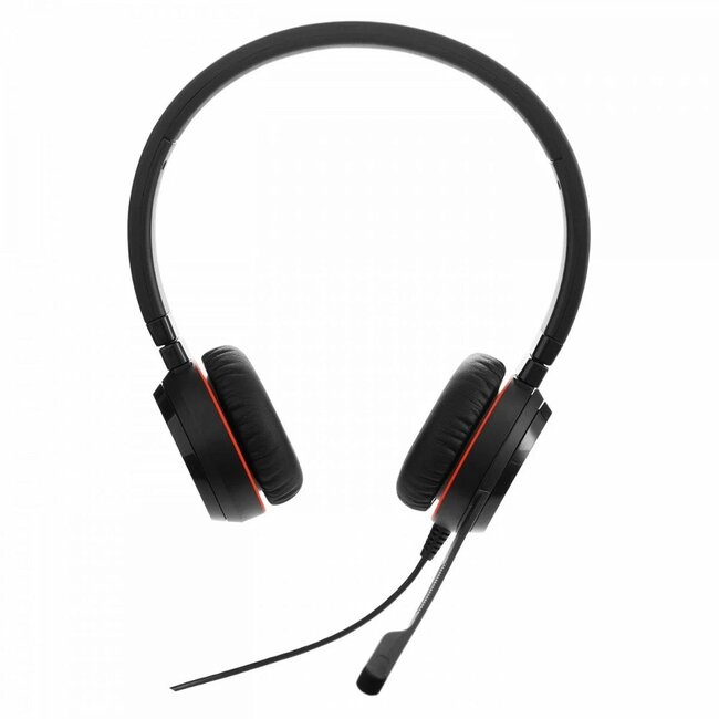 Jabra Evolve 20SE MS | Bedrade On-ear Stereo Headset | USB-A | Zwart | Microsoft Teams Gecertificeerd