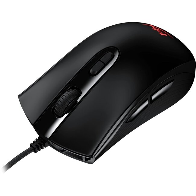 HyperX Pulsefire Core | Bekabelde Gaming Muis | Rechtshandig | USB-A | 6200 DPI | Zwart
