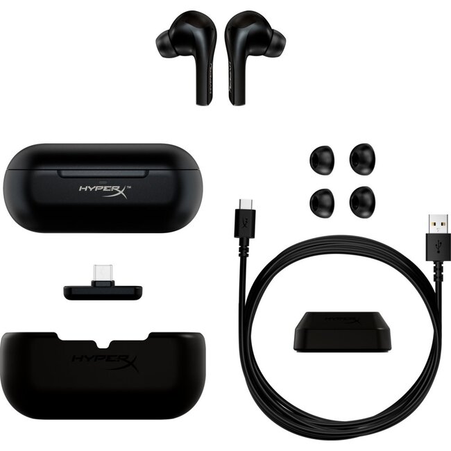 HyperX Cloud MIX Buds | Draadloze In-Ear Gaming Oordopjes | Bluetooth | Zwart