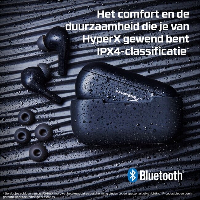 HyperX Cloud MIX Buds | Draadloze In-Ear Gaming Oordopjes | Bluetooth | Zwart