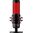 HyperX QuadCast | USB-microfoon | Rode verlichting | Voor pc en console | Zwart/Rood | Open Box (refurbished)