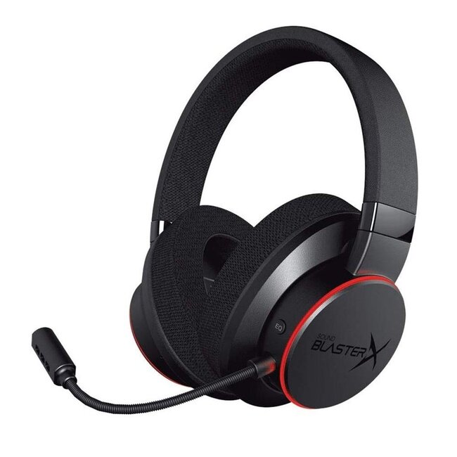 Creative Labs Creative Sound BlasterX H6 | Bedrade Over-ear Gaming Headset | USB-A & 3.5mm | Zwart & RGB