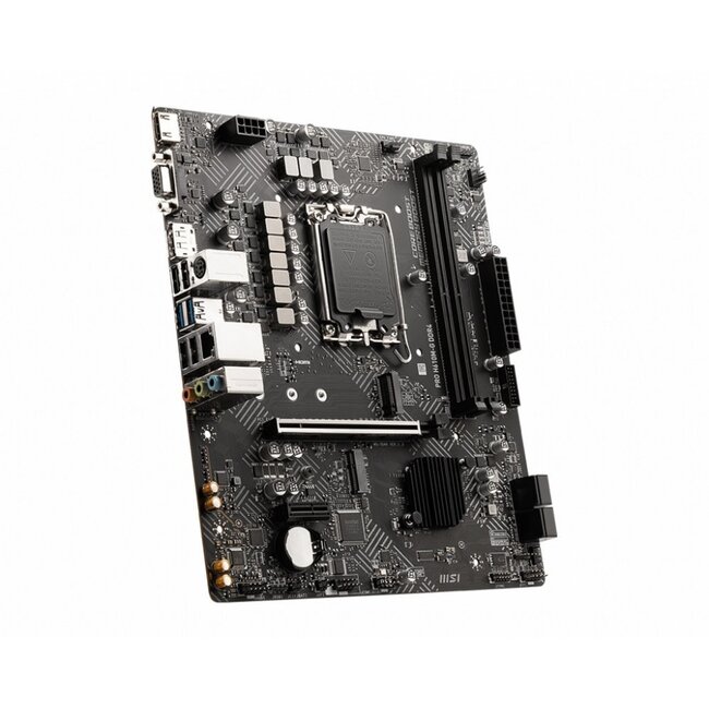MSI PRO H610M-G | Socket LGA 1700 | Intel H610 | 2xDDR4 | Micro-ATX | Moederbord